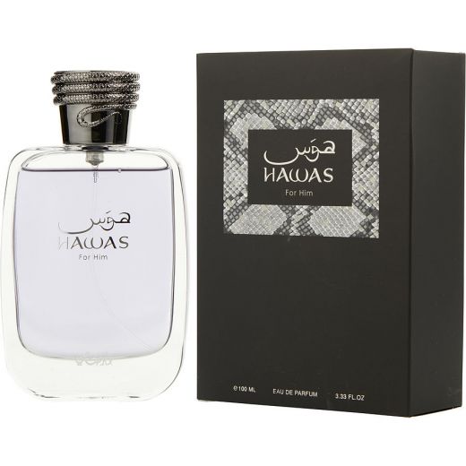 Rasasi Hawas Pour Homme By Rasasi Eau De Parfum Spray 3.3 Oz - The Modern Man's Fragrance of Choice
