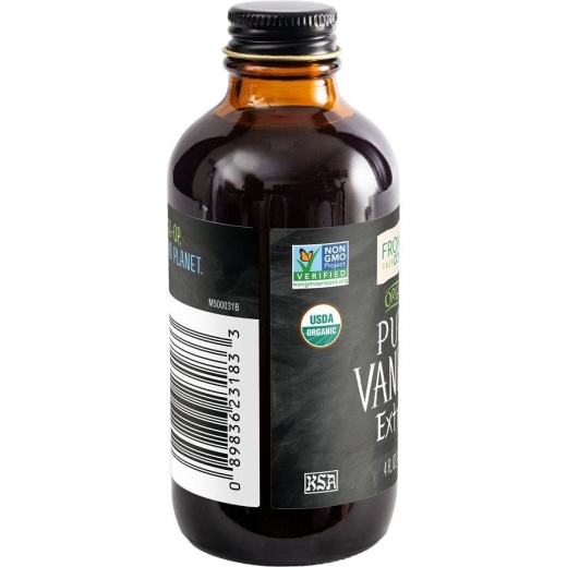 Frontier Co-Op Pure Vanilla Extract, Organic 4 Fl. Oz