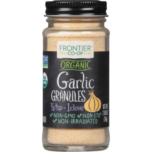 Frontier Co-Op Garlic Granules, Organic 2.68 Oz