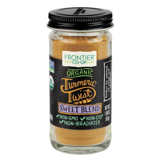 Frontier Co-Op Turmeric Twist Sweet Blend, Organic 1.80 Oz