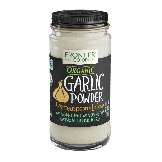 Frontier Co-Op Garlic Powder, Organic 2.33 Oz