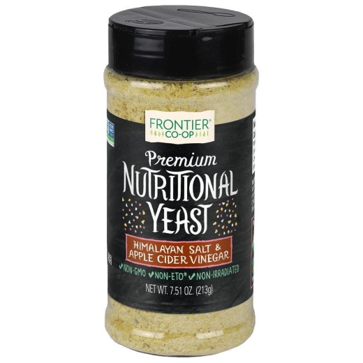 Frontier Co-Op Himalayan Salt & Vinegar Nutritional Yeast Blend 7.51 Oz