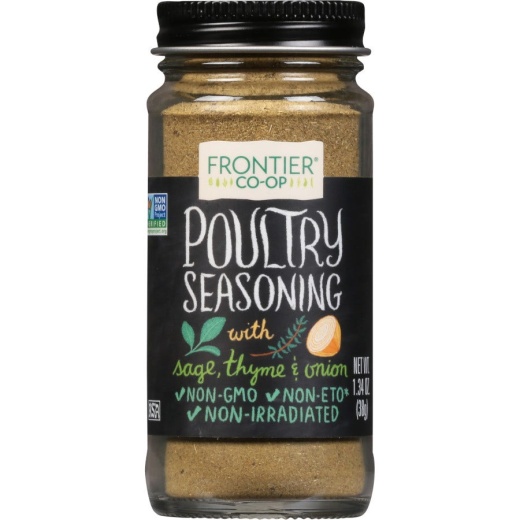 Frontier Co-Op Poultry Seasoning 1.34 Oz
