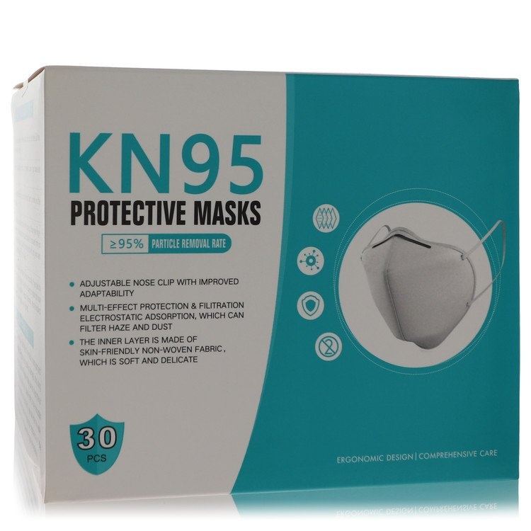 Kn95 Mask Perfume By Kn95 Thirty (30) Kn95 Masks, Adjustable Nose Clip, Soft Non-Woven Fabric, Fda And Ce Approved (Unisex) - 1 Size Thirty