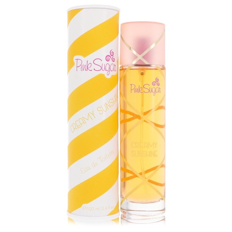 Pink Sugar Creamy Sunshine Perfume By Aquolina Eau De Toilette Spray - 3.4 Oz Eau De Toilette Spray