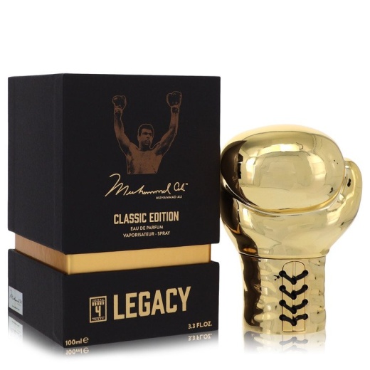 Muhammad Ali Legacy Round 4 Cologne Eau De Parfum Spray (Classic Edition) - 3.3 Oz
