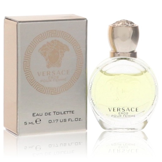Versace Eros Perfume By Versace Mini Edt - 0.17 Oz Mini Edt
