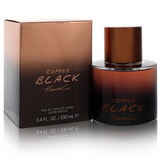 Kenneth Cole Copper Black Cologne - 3.4 Oz Eau De Toilette Spray