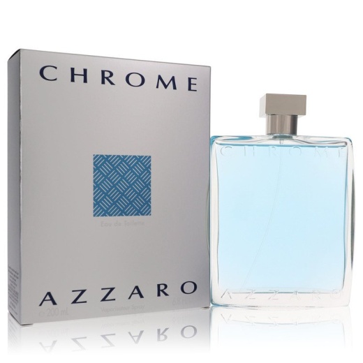 Chrome Cologne by Azzaro Eau De Toilette Spray - 6.8 Oz