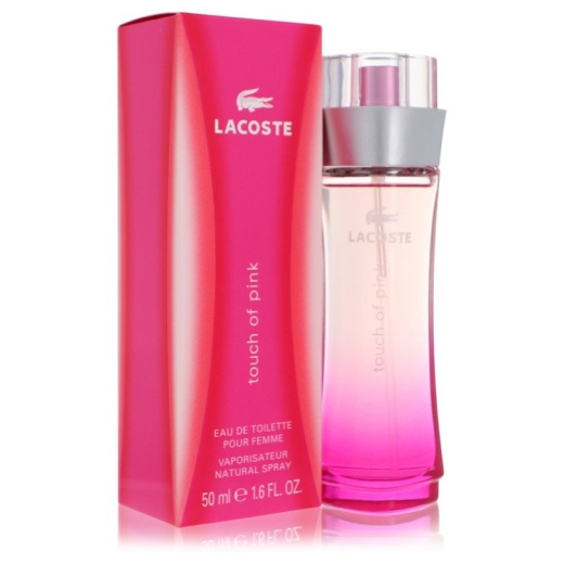 Touch of Pink Perfume by Lacoste Eau De Toilette Spray - 1.6 Oz