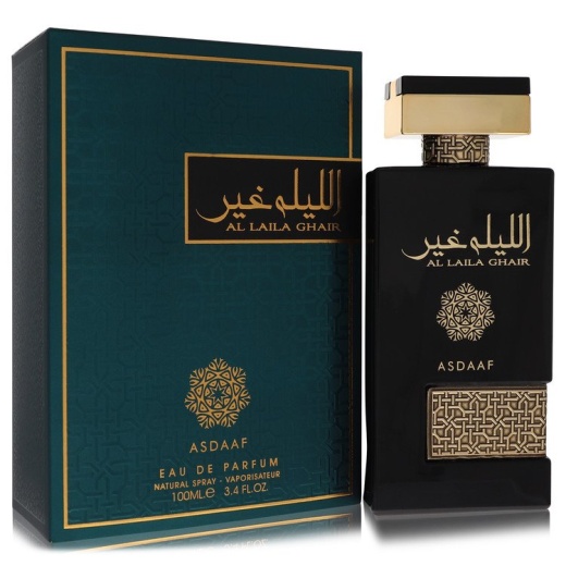 Lattafa Asdaaf Al Laila Ghair Cologne - Unisex Eau De Parfum Spray