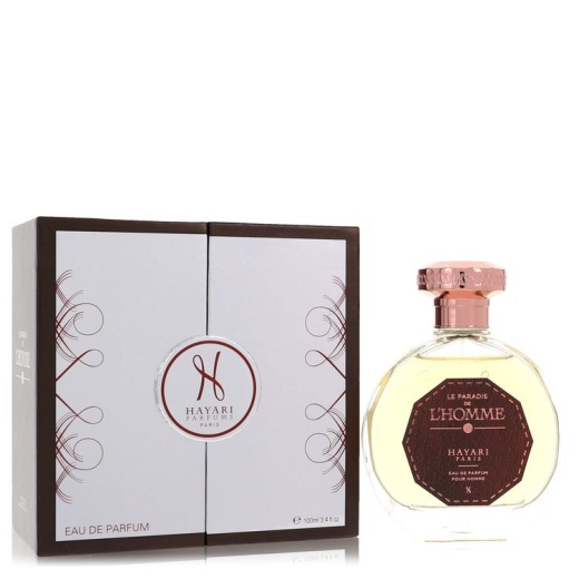 Hayari Le Paradis De L'homme Cologne by Hayari Eau De Parfum Spray - 3.4 Oz