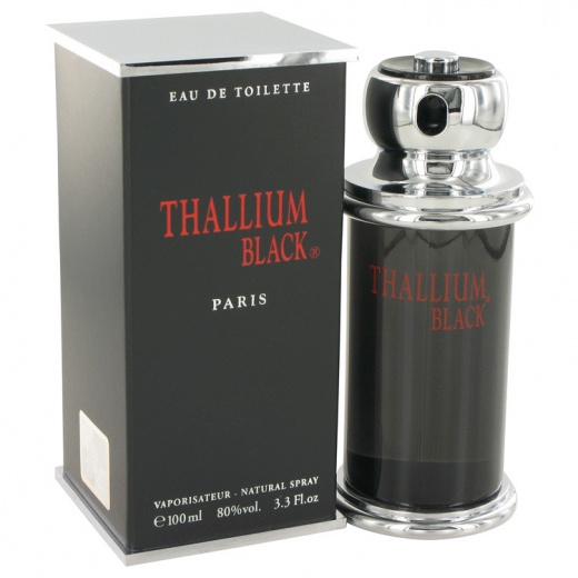 Thallium Black Cologne by Yves De Sistelle Eau De Toilette Spray - 3.3 Oz