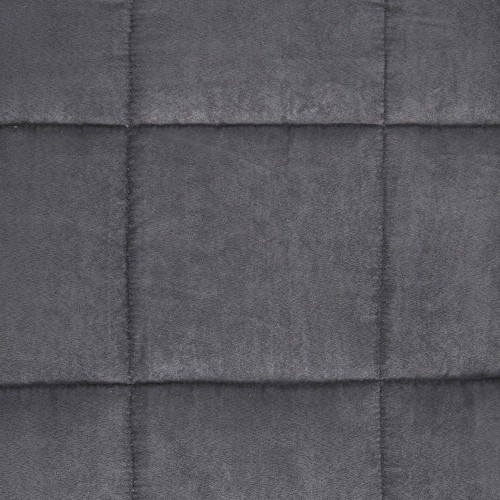 Full/Queen Plush Sherpa Reversible Micro Suede Comforter Set In Gray