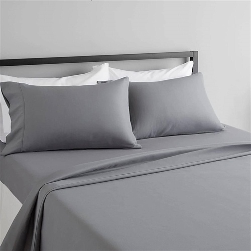 Full Size Silver Grey 100-Percent Egyptian Cotton 1000 Thread Count Sheet Set