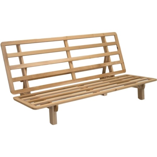 Full Size Solid Wood Futon Sofa Bed Frame - Made In The Usa