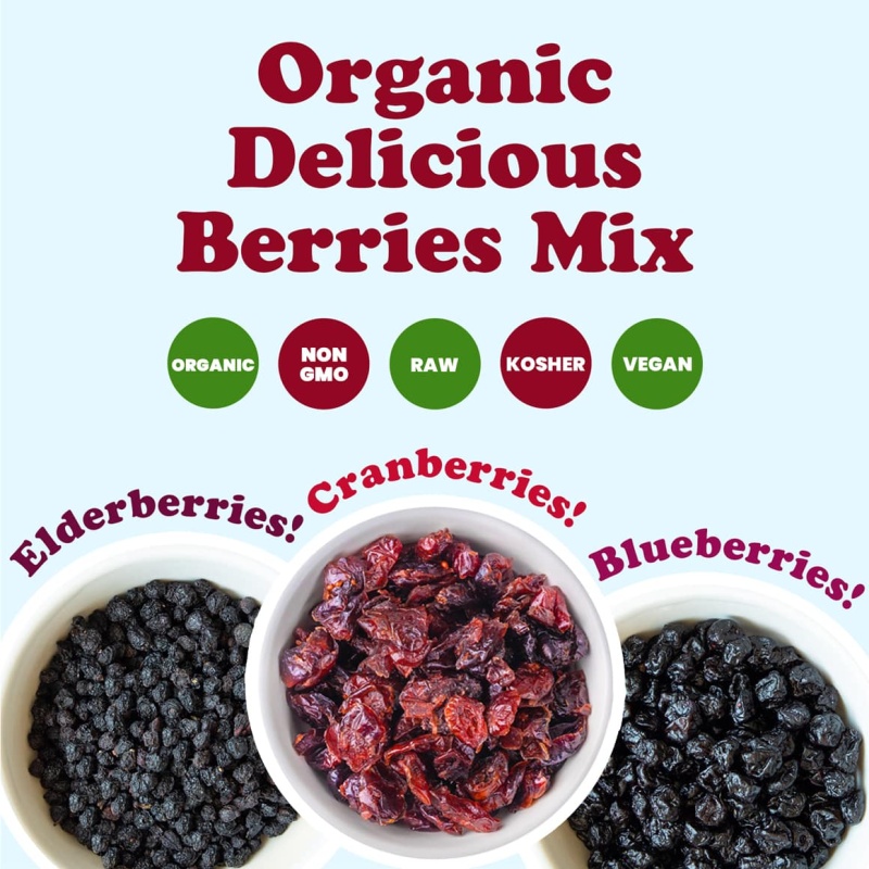 Organic Delicious Berries Mix