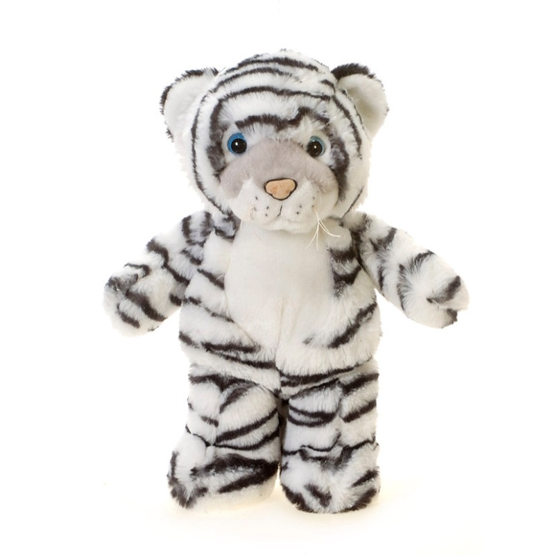 Travel Tails - 11In Cuddle Bb White Tiger