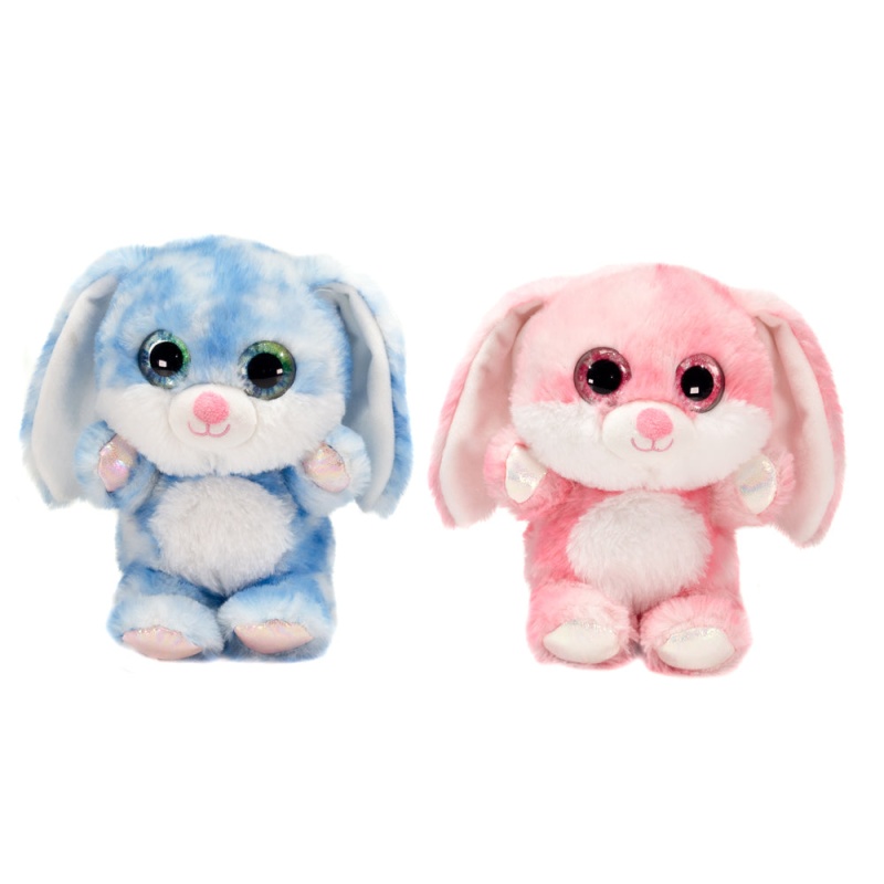 6.5-Inch Blue or Pink Bunny - Sold Separately