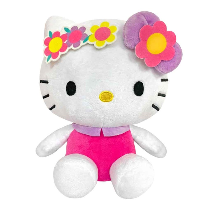Hello Kitty 8.5-Inch with Flower Headband