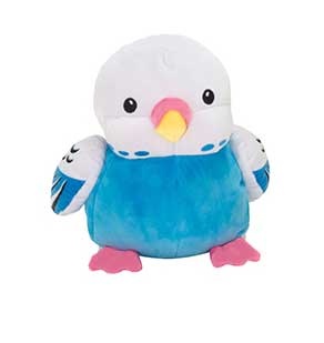 6In 2Asst. Parakeets Blue Or Green