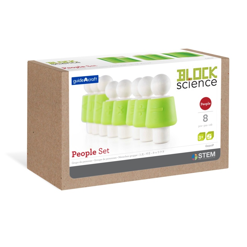 Block Science People - Set Of 8