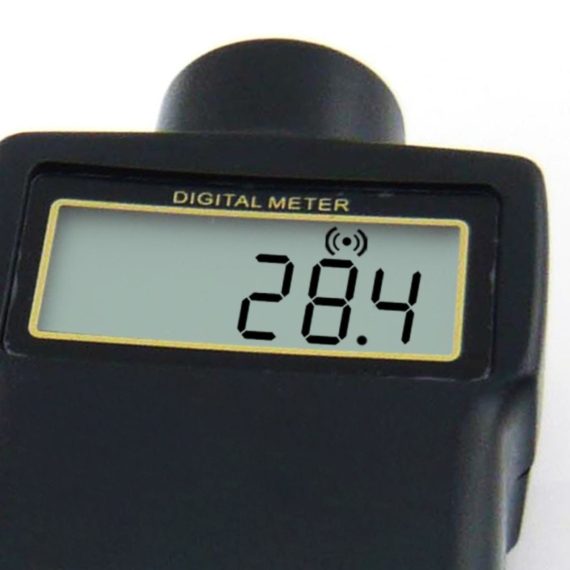 Digital Moisture Meter & Thermometer, Wood Cotton Paper