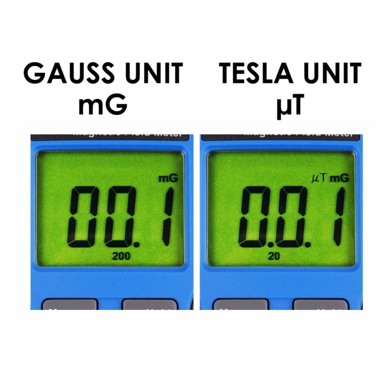 Gauss Emf Elf Meter Detector Electromagnetic Field Mg