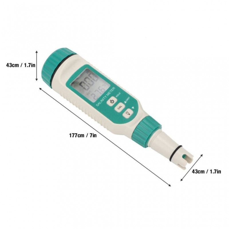 Digital Pen Type Salinity Meter Salinometer Salt Analyzer