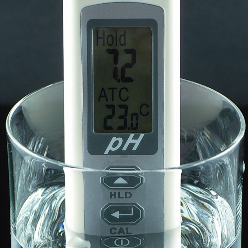 Waterproof Ph Meter With Temperature + Auto Calibration