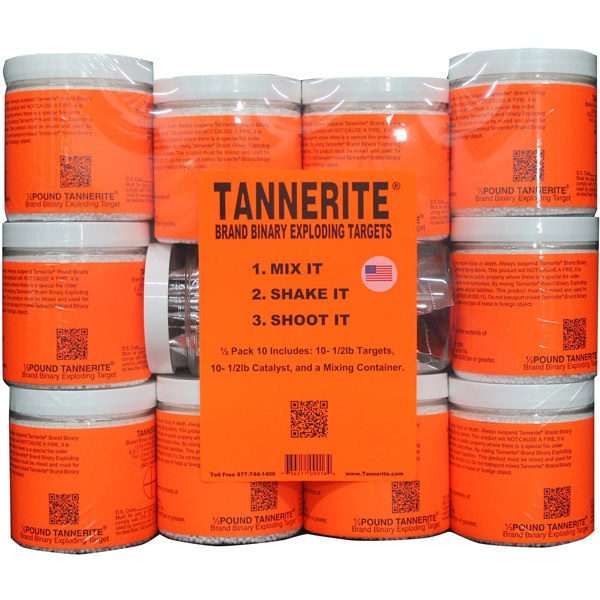 Tannerite Tannerite Brick 1/2Lb Trgt 10/Pk