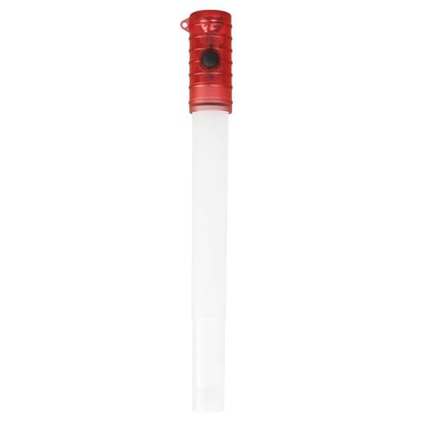 Dorcy 8-Lumen Led Glow Stick Plus Flashlight (Red)