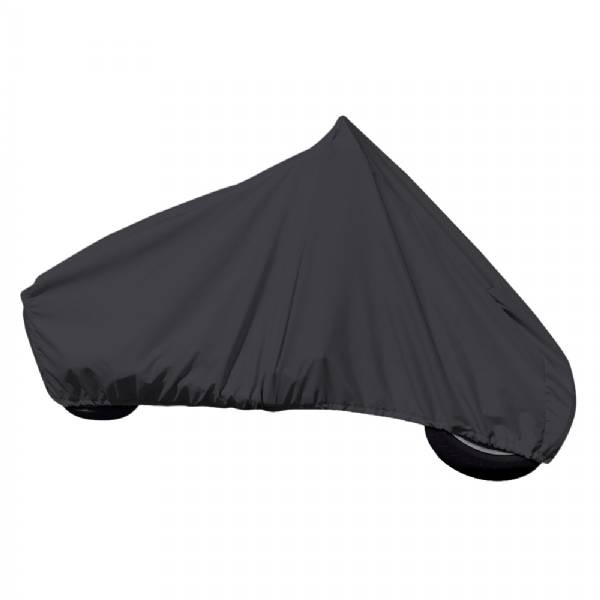 Carver Sun-Dura Motorcycle Cruiser W/No/Low Windshield Cover - Black