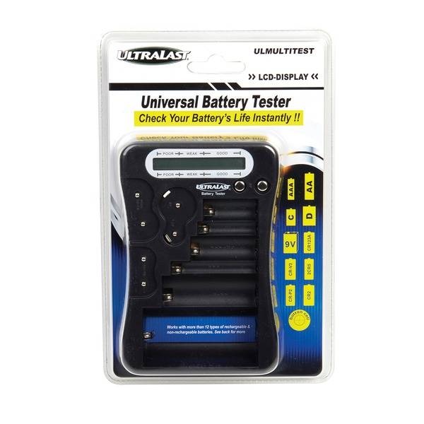 Ultralast Universal Battery Tester