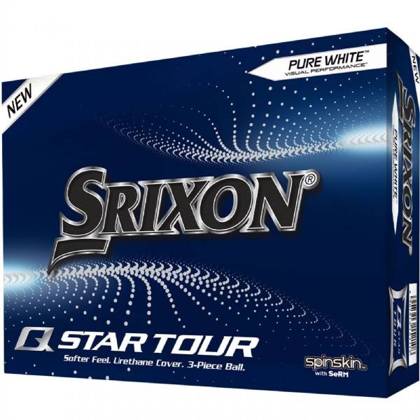 Srixon Q-Star Tour Golf Ball White Dozen