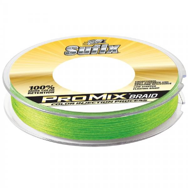 Sufix Promix Braid 6Lb 300Yds Neon Lime