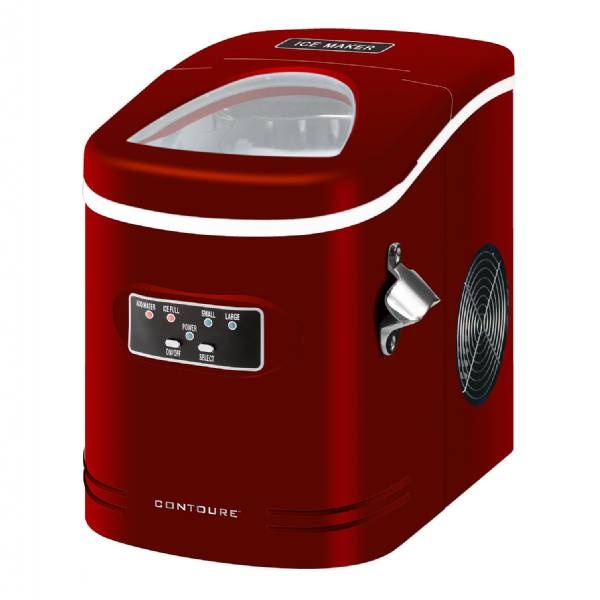 Nat.Quality Portable Ice Maker Red