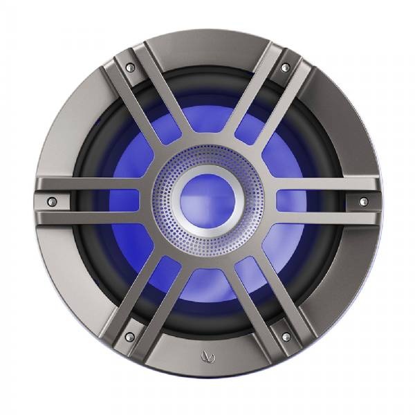 Infinity 10Inch Marine Rgb Kappa Series Speakers - Titanium/Gunmetal