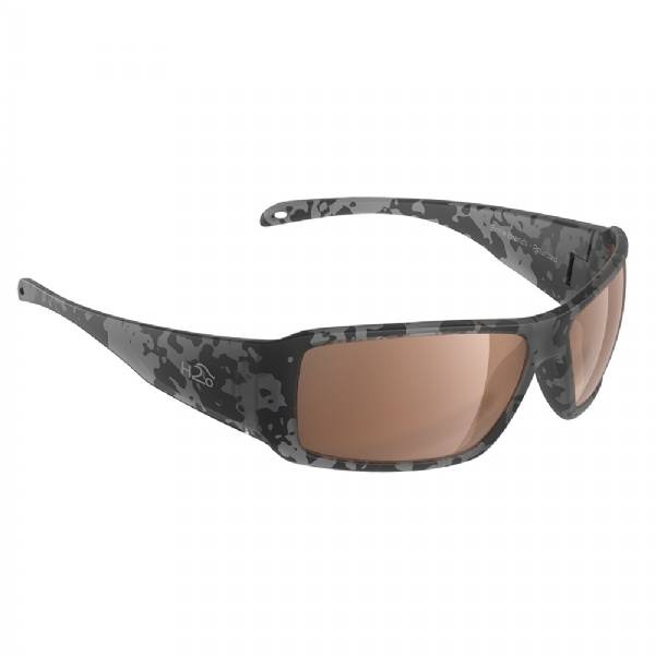 H2optix Stream Sunglasses Matt Tiger Shark, Brown Lens Cat.3 - Antisal
