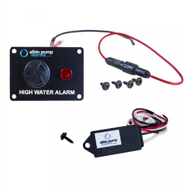 Albin Pump Digital High Water Alarm - 12v