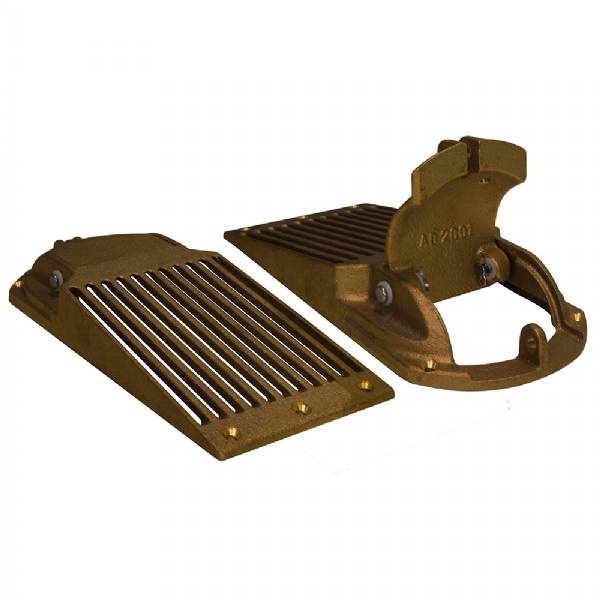 Groco Bronze Slotted Hull Scoop Strainer W/Access Door F/Up To 2Inch