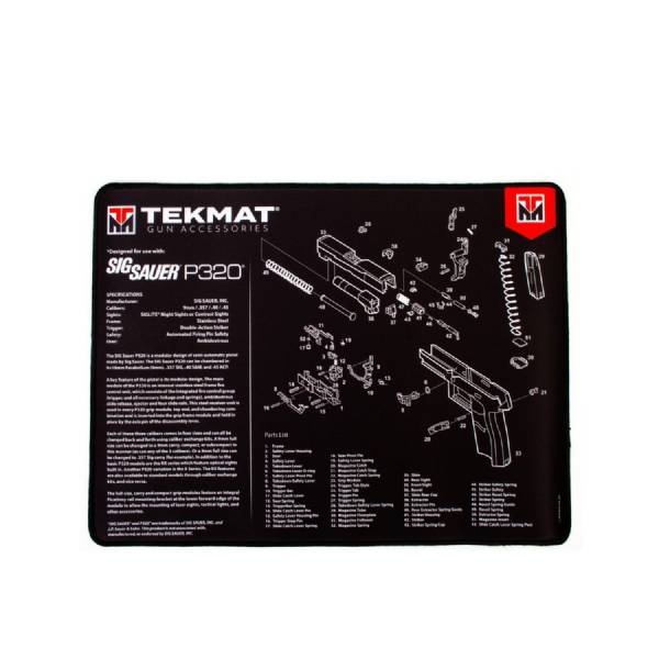 Tekmat Ultra 20 Sig Sauer P320 Gun Cleaning Mat