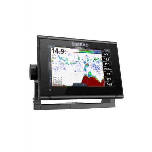 Simrad Go7 Xsr 7 In Plotter No Ducer C-Map Discover Microsd