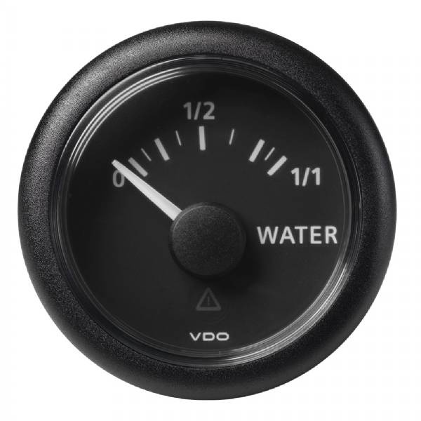 Vdo 2-1/16Inch (52Mm) Viewline Fresh Water Resistive 0-1/1 - 8-32v
