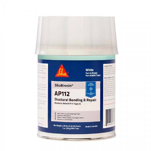 Sika Biresin Ap112 White Quart Bpo Hardener Required