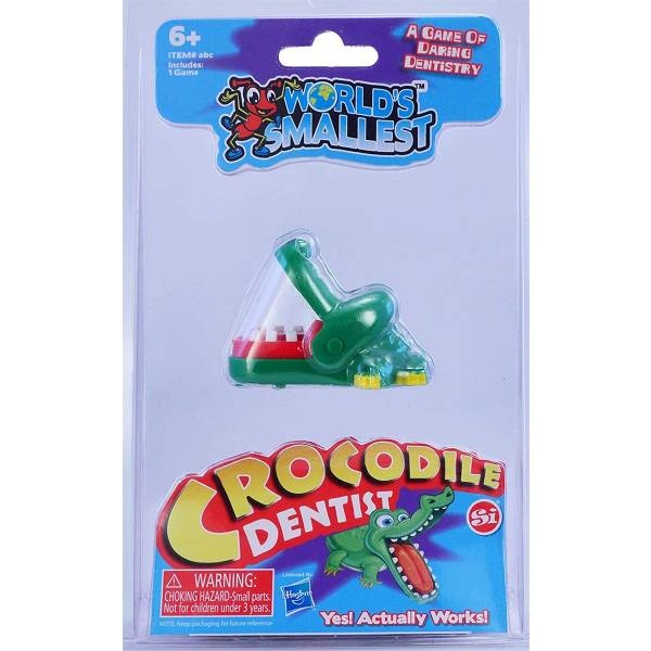 Worlds Smallest Worldfts Smallest Crocodile Dentist Game
