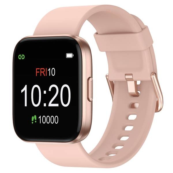 Letsfit Iw1 Bluetooth Smart Watch (Pink/Rose)