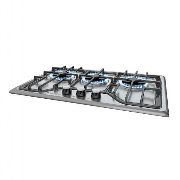 Nat.Quality Deluxe 3-Burner Built-In Gas Cookto