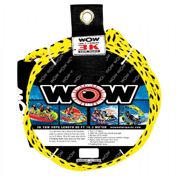 Wow World Of Watersports 3K 60 Ft Tow Rope