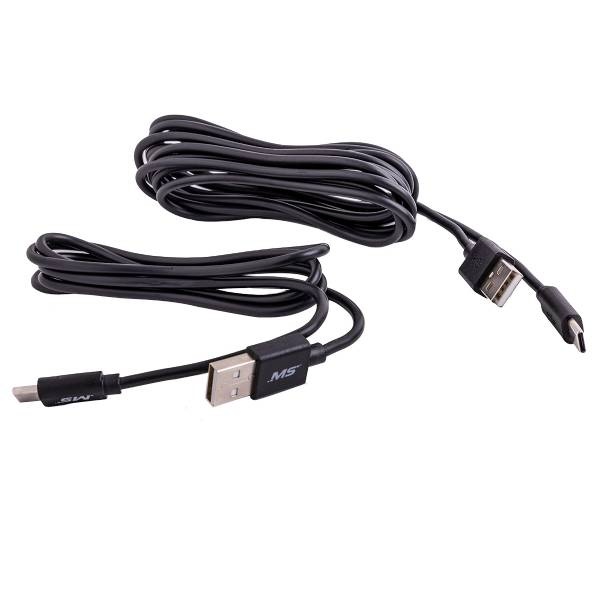 Mobilespec 4Ft, 8Ft Usb-C(Tm) To Usb Cable Black